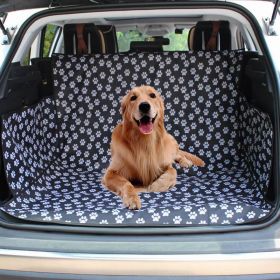 Pet Carriers Dog Car Seat Cover Trunk Mat Cover Protector Carrying For Cats Dogs transportin perro autostoel hond (Color: BLACK)